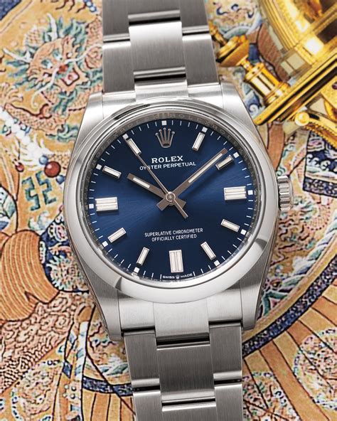 rolex 126000 blue.